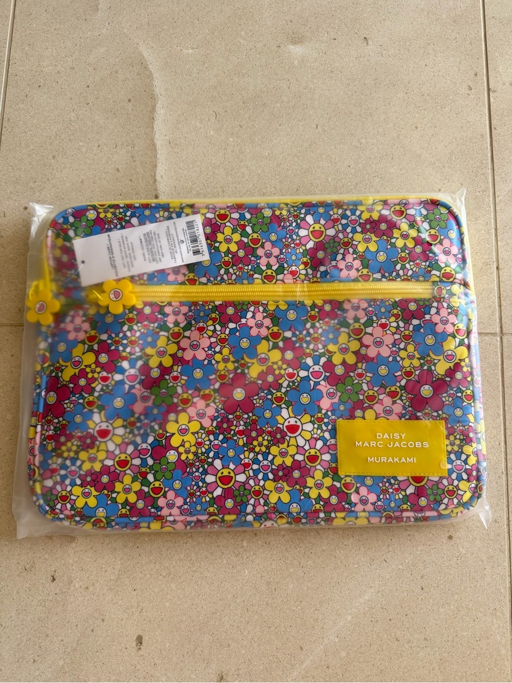 Marc Jacobs Daisy x Murakami Multicolor Floral Zip Pouch (laptop sleeve)